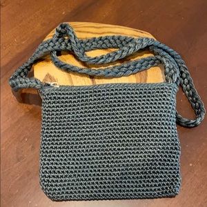 The Sak Crossbody Woven Grey Bag